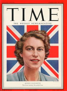 Queen Elizabeth II, 1952 - Issue February 18, 1952